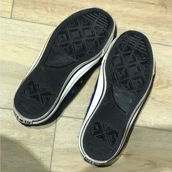 Converse AllStar Blue plaid rare - Picture 5 of 8